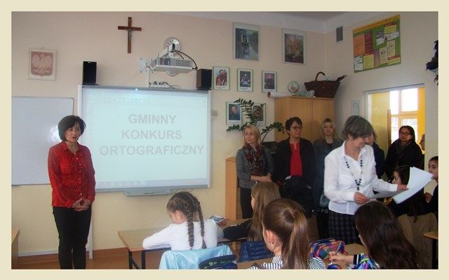 Gminny Konkurs Ortograficzny o Mistrza Ortografii szkół podstawowych w roku szkolnym 2016/17 rozstrzygnięty