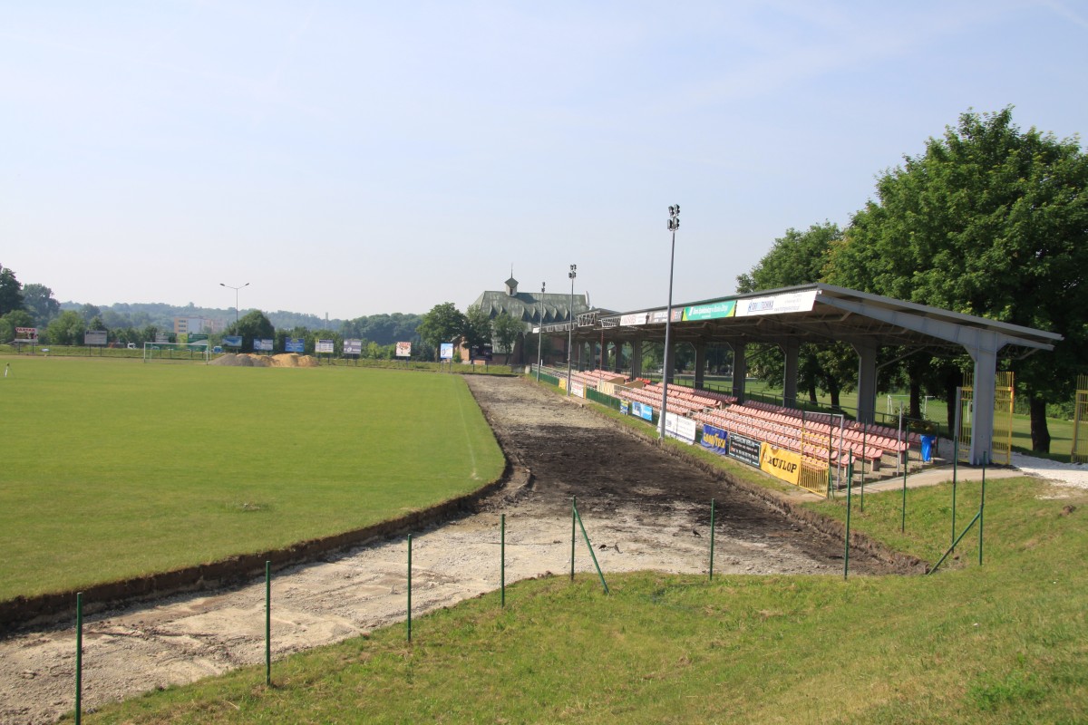 Remont miejskiego stadionu