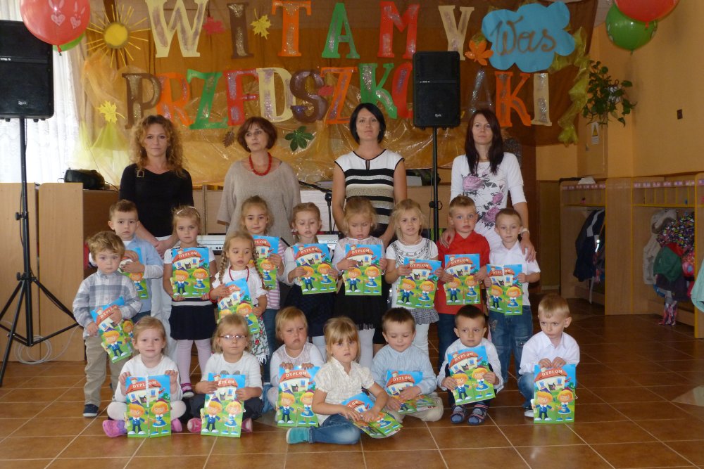 Pasowanie na przedszkolaka w Krainie Przedszkolaka.