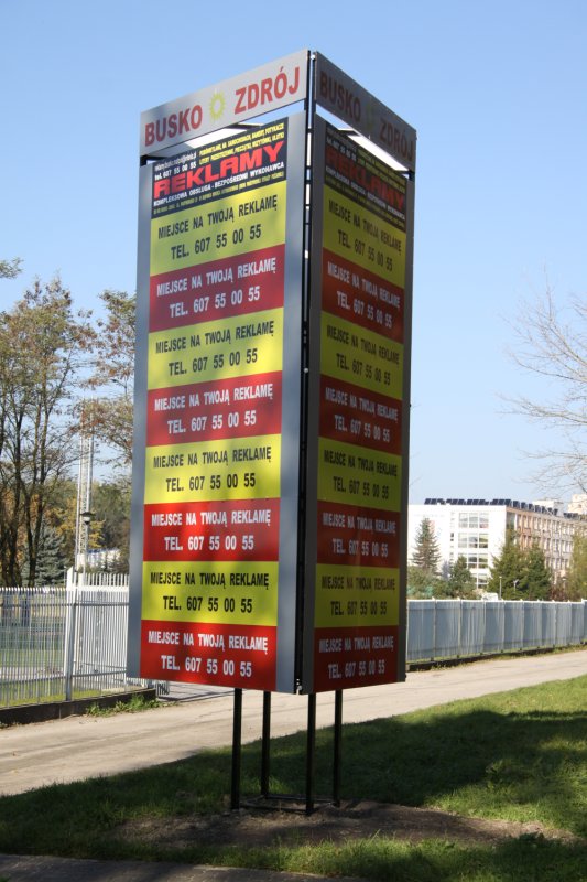 Nowe miejsca reklamowe w Zdroju