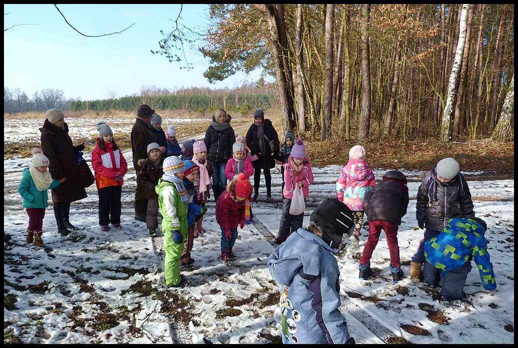 „Dwójkowe” przedszkolaki dzielnie tropią zwierzaki!