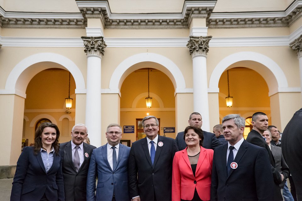 Prezydent Bronisław Komorowski w Busku-Zdroju