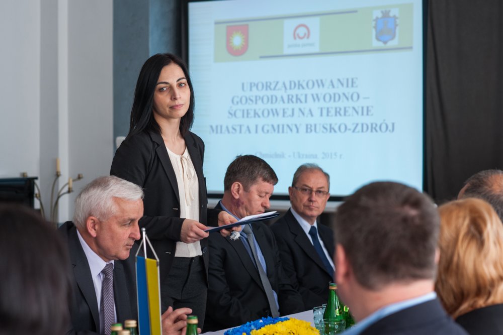 Polsko-ukraińska wizyta studyjna w Busku-Zdroju