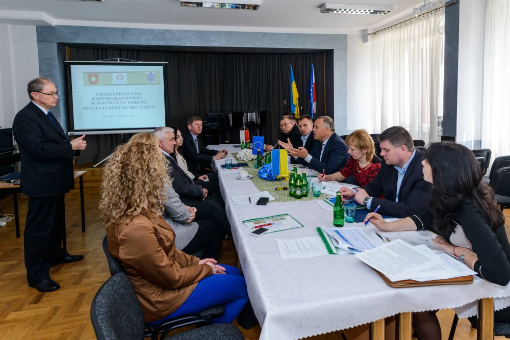 Polsko-ukraińska wizyta studyjna w Busku-Zdroju