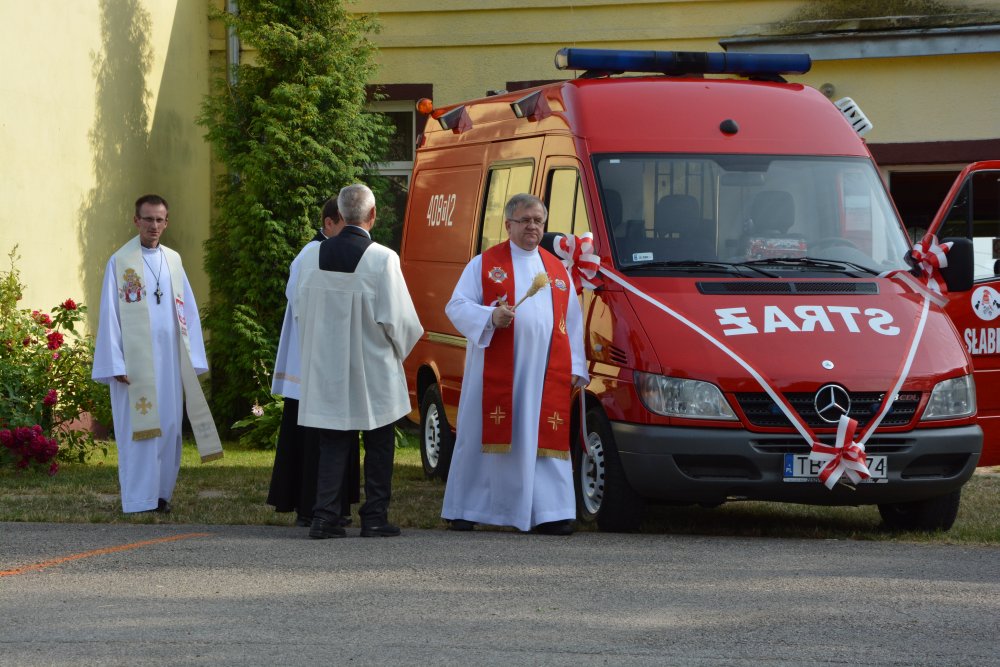 Samochód strażacki dla OSP w Słabkowicach