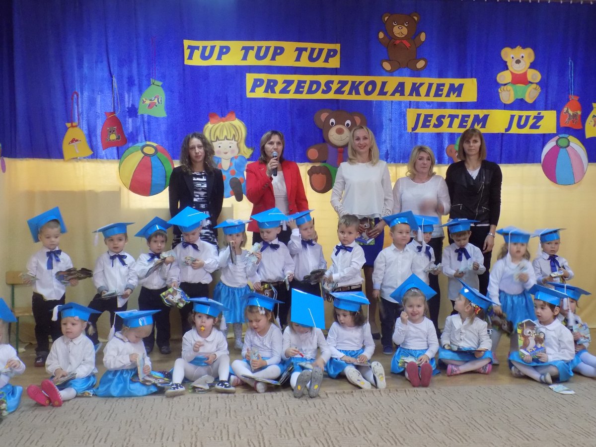 Tup, tup tup przedszkolakiem jestem już!