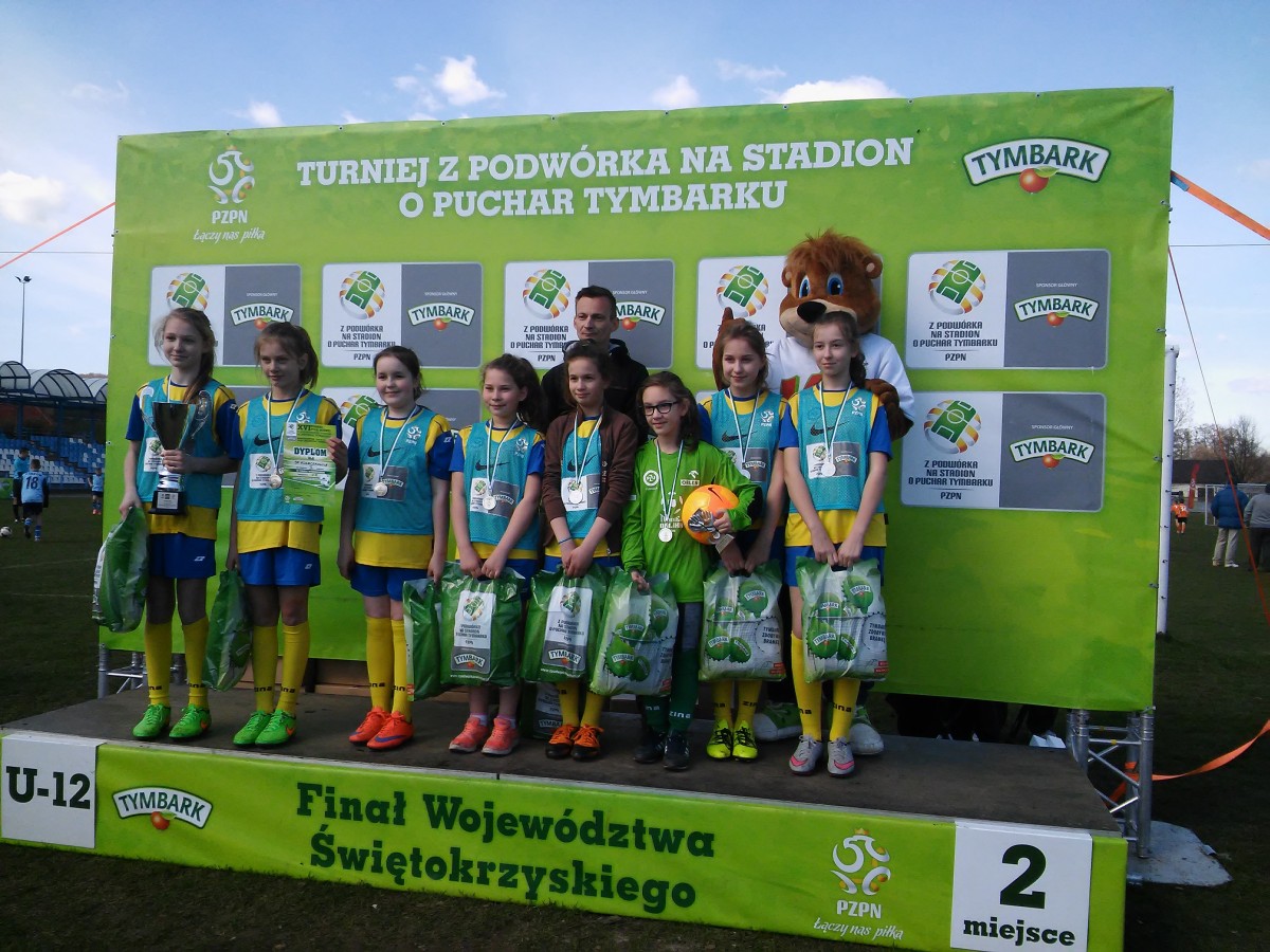 Wicemistrzynie ze Szkoły Podstawowej w Kołczkowicach