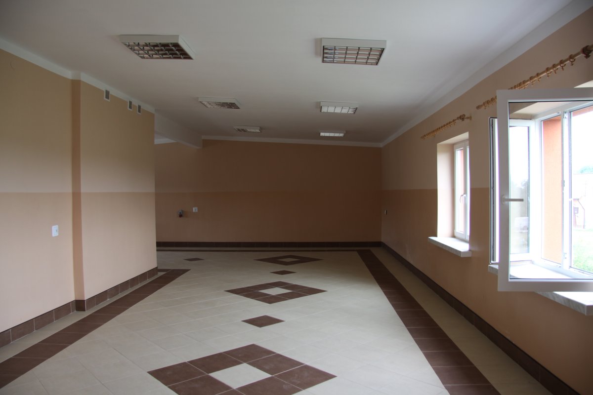 Remont w świetlicy w Ruczynowie