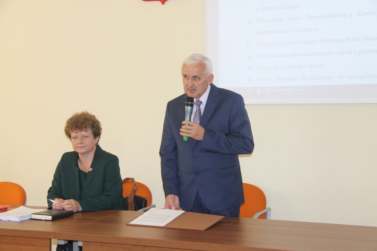 W Busku-Zdroju po raz pierwszy obradowała Gminna Rada Seniorów