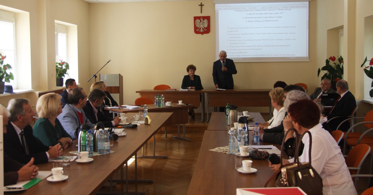 W Busku-Zdroju po raz pierwszy obradowała Gminna Rada Seniorów