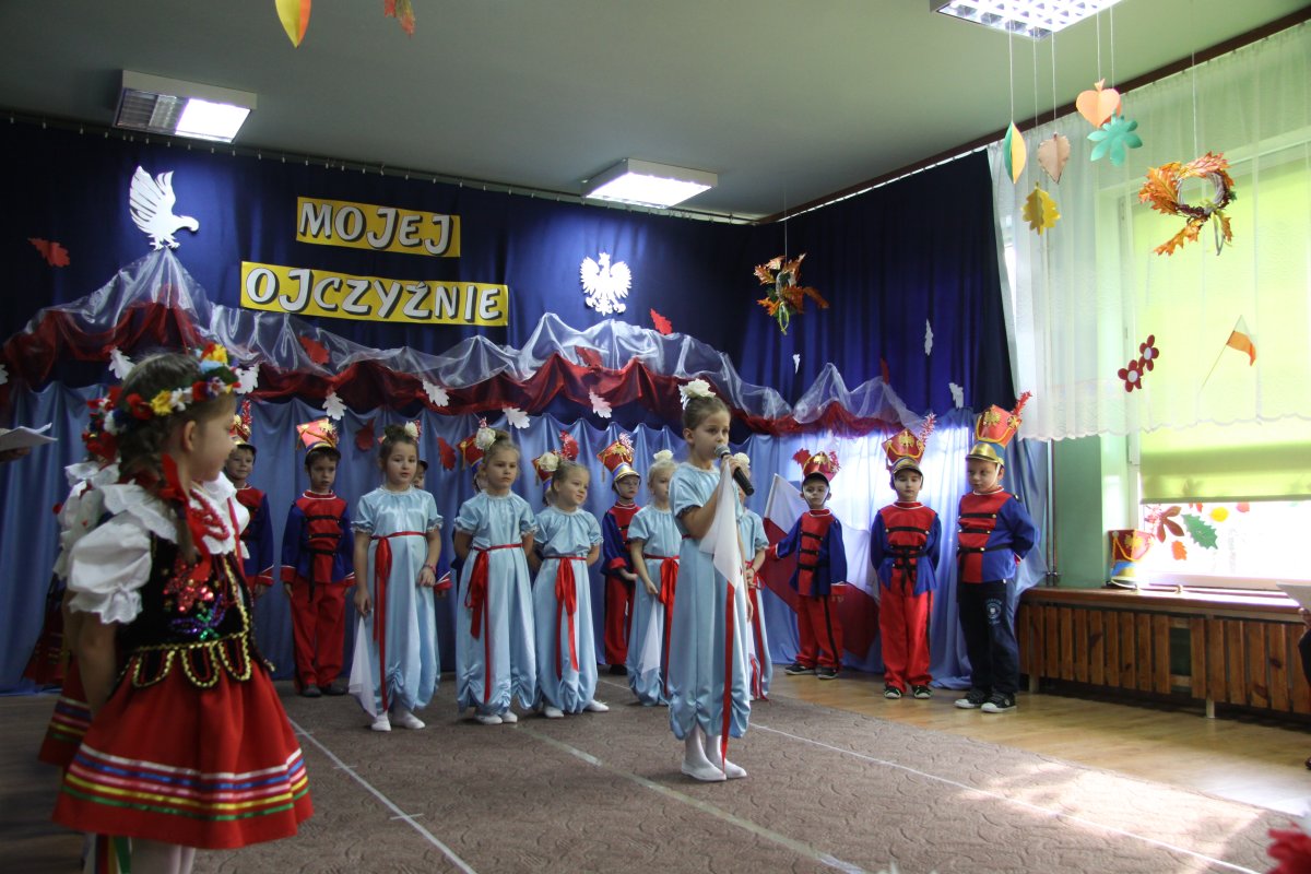  Lekcja historii w przedszkolu  pt. „ Mojej Ojczyźnie...”