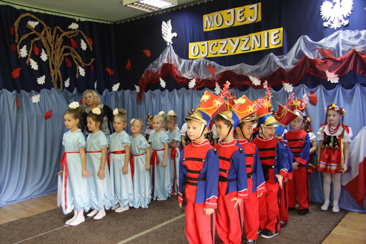  Lekcja historii w przedszkolu  pt. „ Mojej Ojczyźnie...”