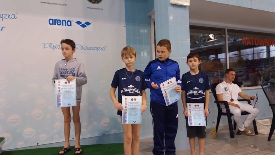 Zakończenie XV edycji Świętokrzyskiej Ligi Pływackiej – ZAWODNICY MUKS UNIA BUSKO – ZDRÓJ ZNÓW NA PODIUM