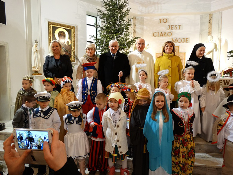 Jasełka w wykonaniu przedszkolaków.