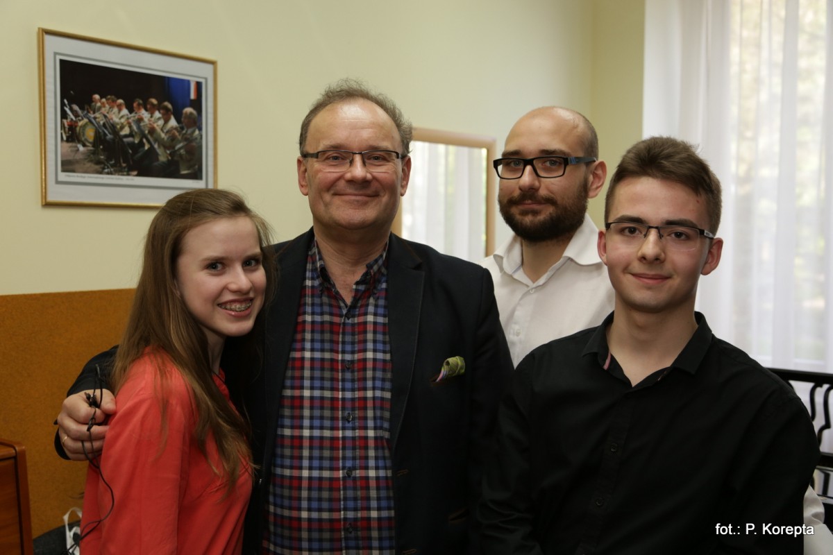 Artur Jaroń i jego uczniowie
