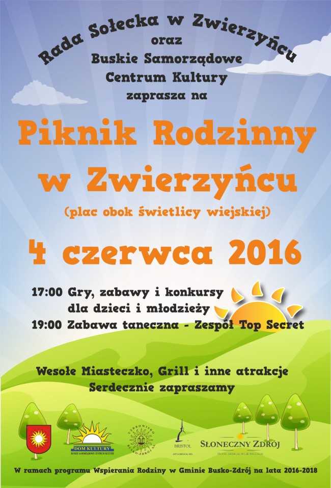 Piknik Rodzinny w Zwierzyńcu