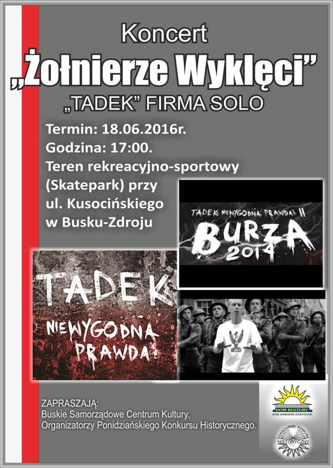 Koncert "Żołnierze Wyklęci"