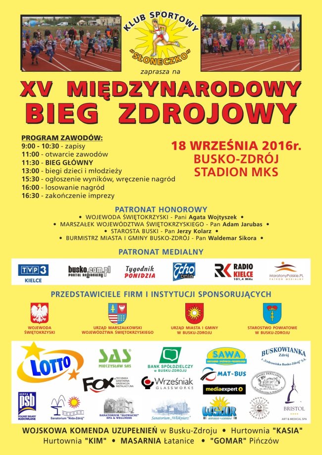 XV BIEG ZDROJOWY