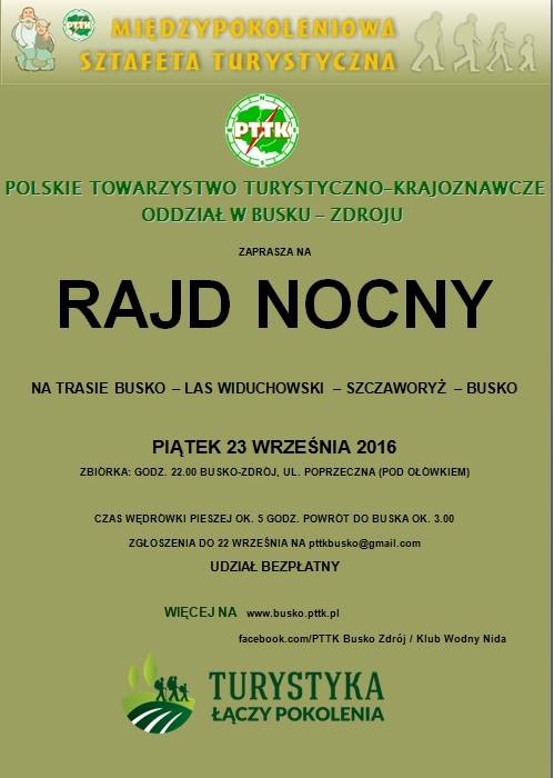 RAJD NOCNY