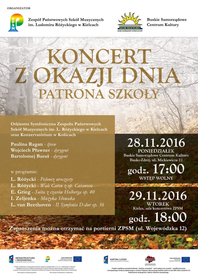 Koncert ZPSM "Tradycja, przyszłość - niech połączy nas muzyka