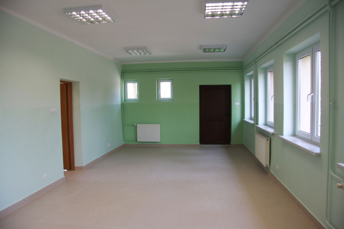 Remont świetlicy w Janinie