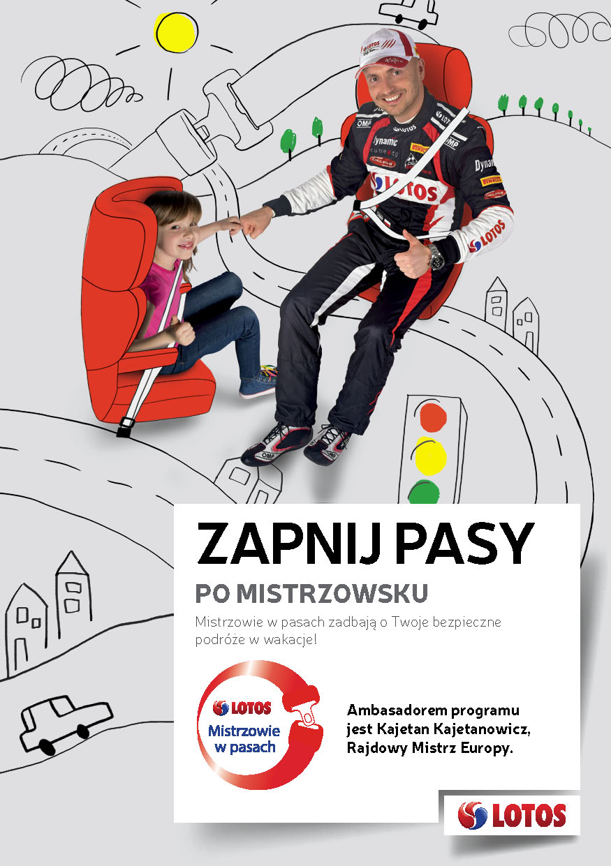 Zapraszamy na letni PIT STOP w ramach programu „LOTOS – Mistrzowie w pasach”.