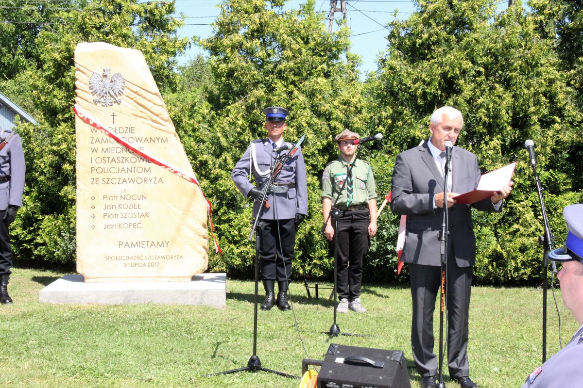 Święto policji w Szczaworyżu
