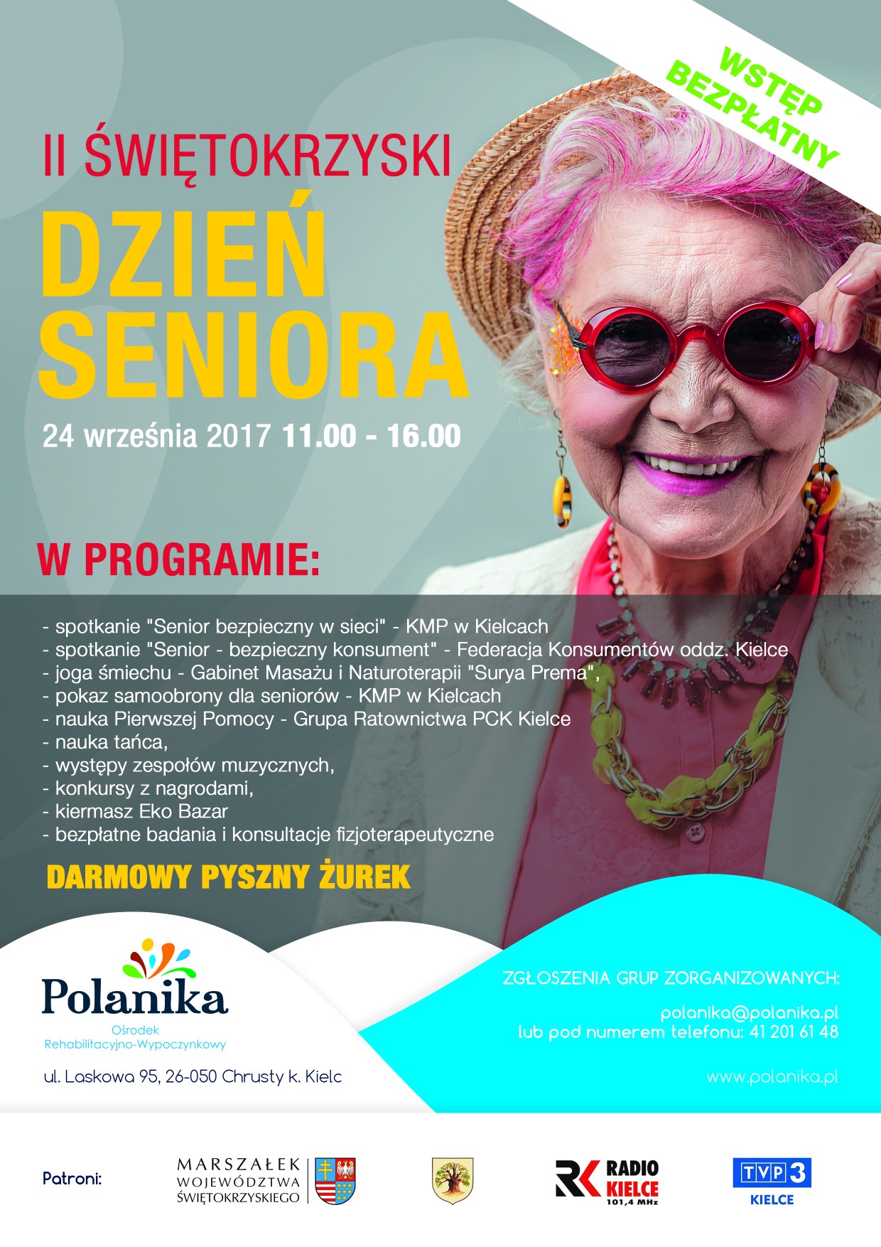 Plakat - Świętokrzyski Dzień Seniora