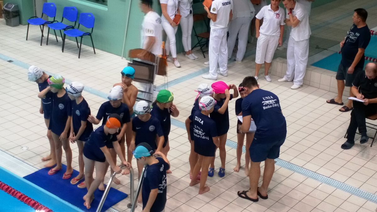 NAJMŁODSI ZAWODNICY MUKS UNIA NA ZAWODACH W STASZOWIE