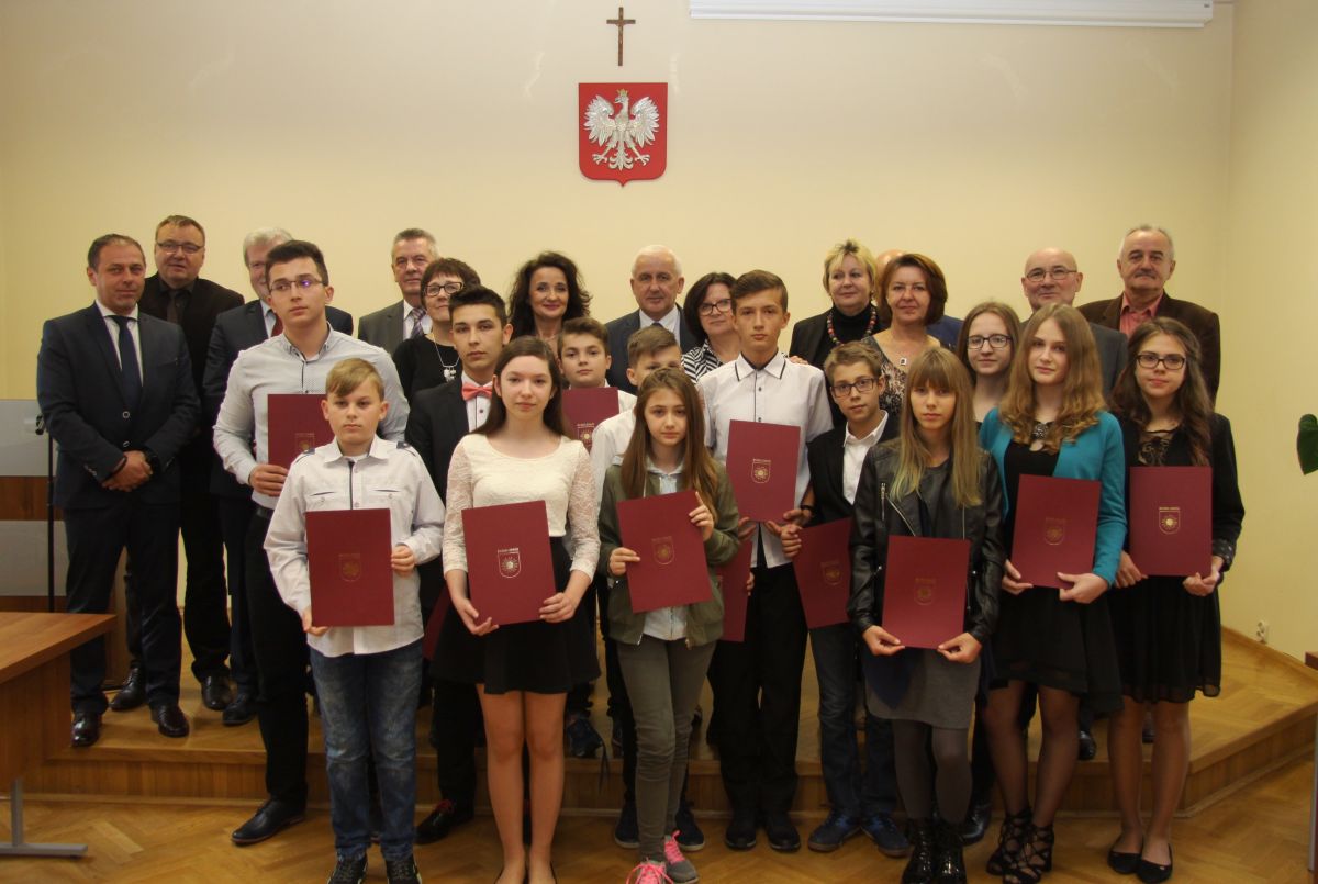 Stypendyści burmistrza