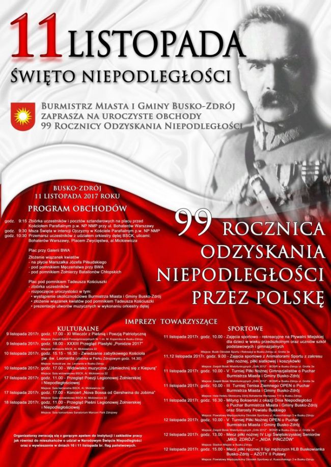  11 listopada - Święto Niepodległości 