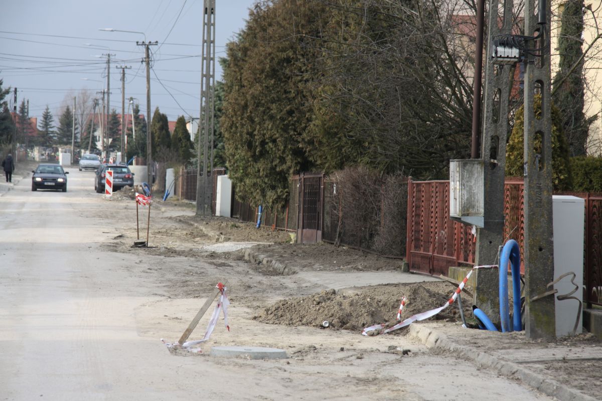 Przebudowa ulicy Dygasińskiego