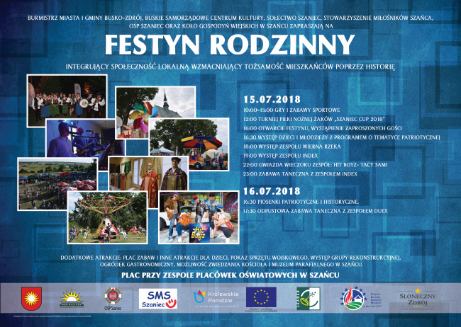 Zapraszamy na Festyn Rodzinny do Szańca