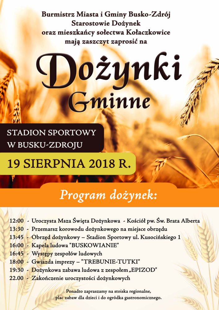 plakat dozynki busko 2018v2