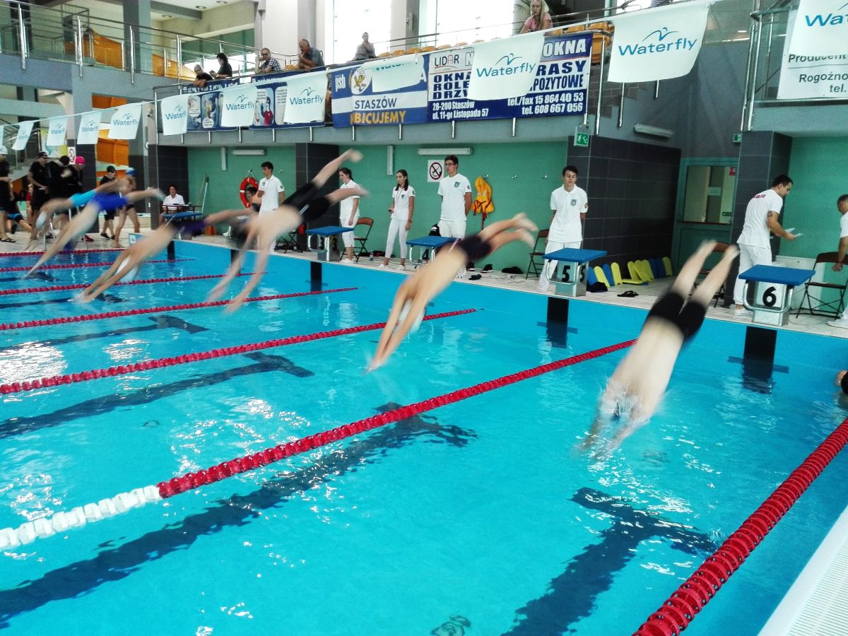 Świętokrzyska Liga Pływacka - 4 Runda w nowym sezonie