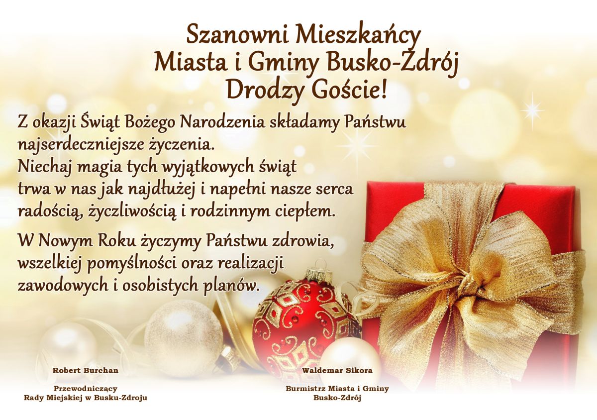 Życzenia Świąteczne