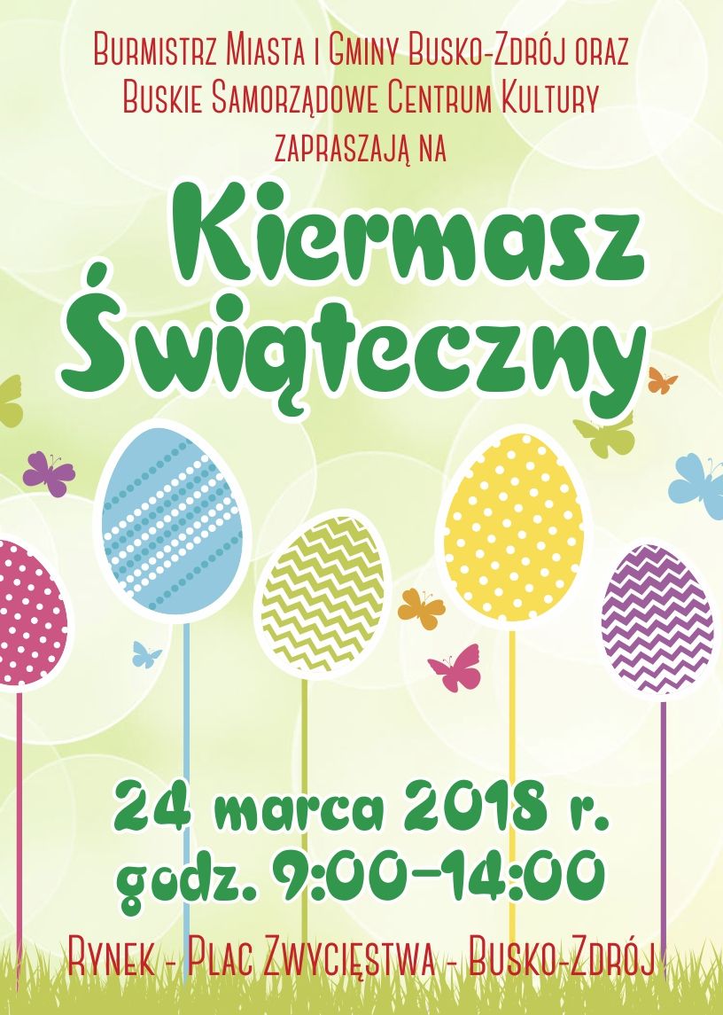 Zapraszamy na Kiermasz Świąteczny