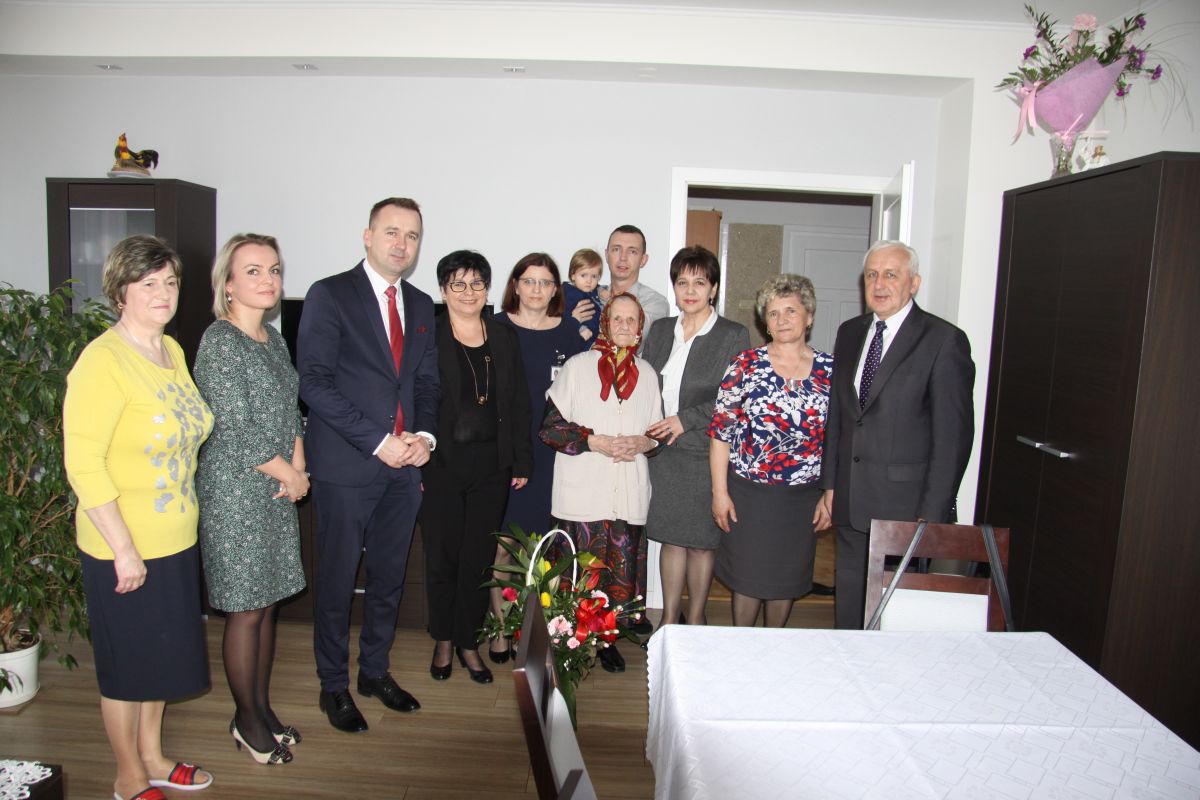 100 lat Pani Zofii Skrybuś