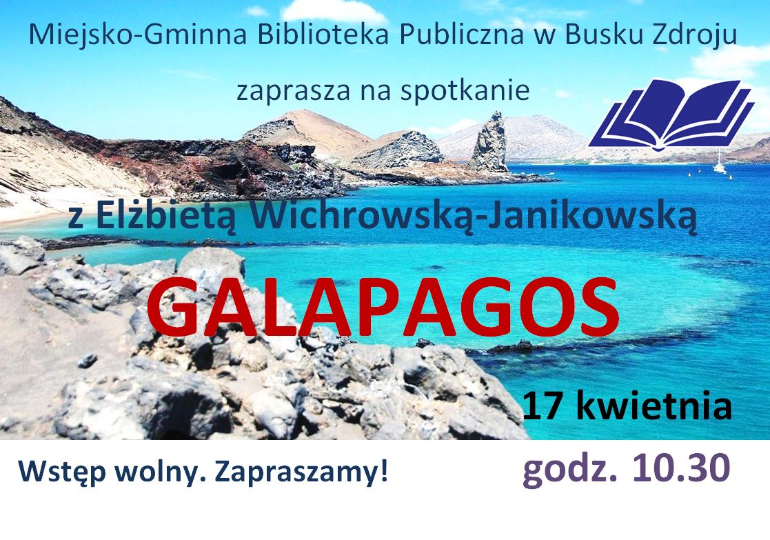  Galapagos z Elżbietą Wichrowską-Janikowską 