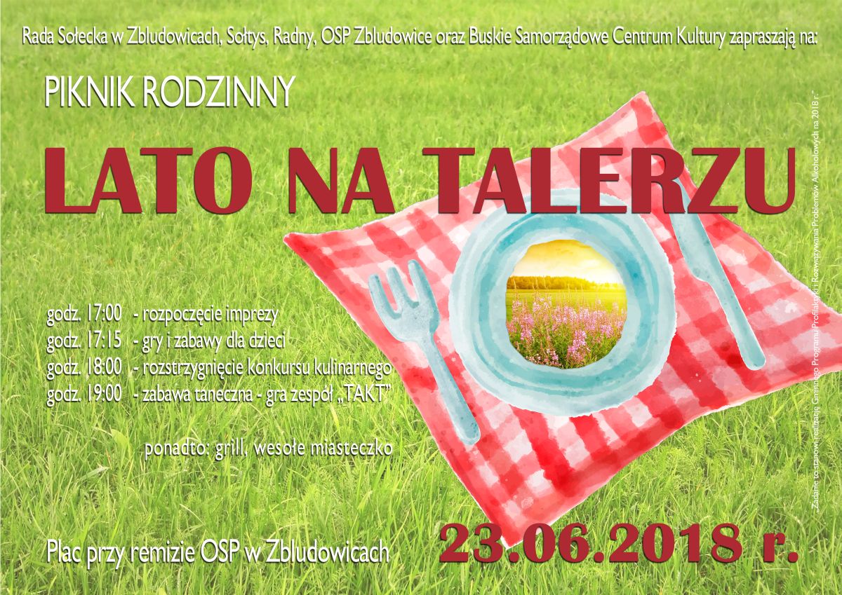 Piknik rodzinny "Lato na talerzu"