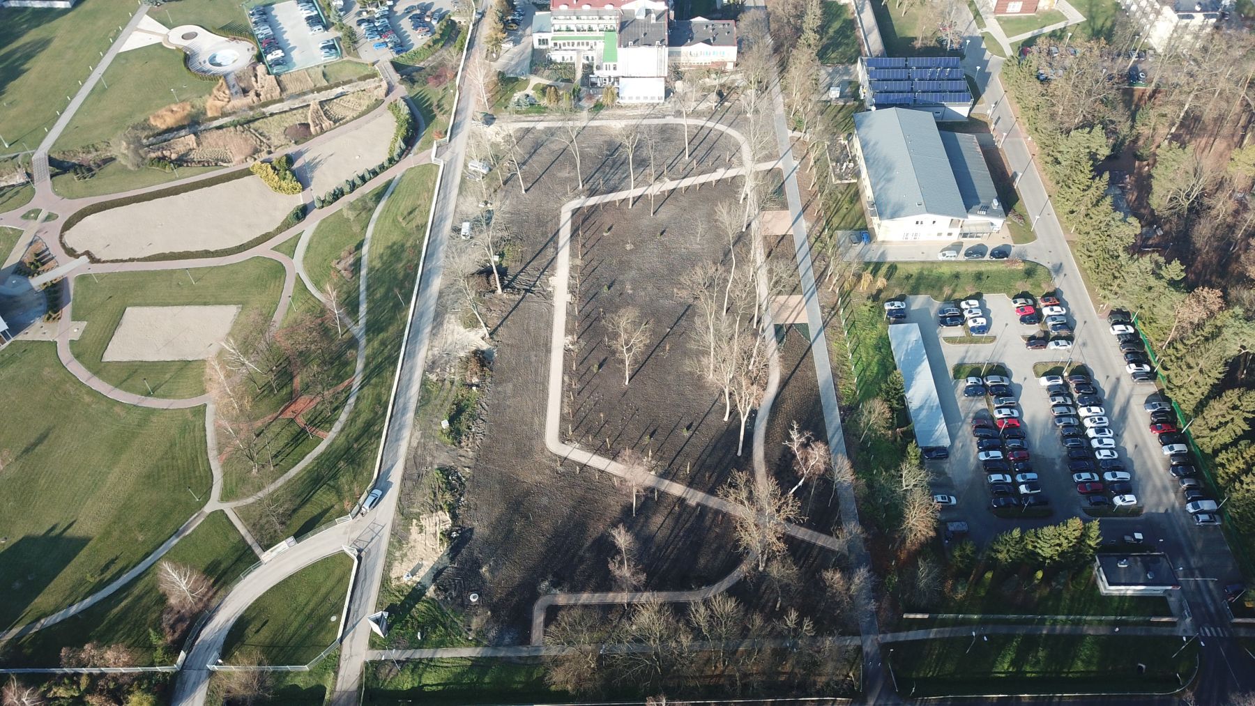 Zadbane tereny zielone