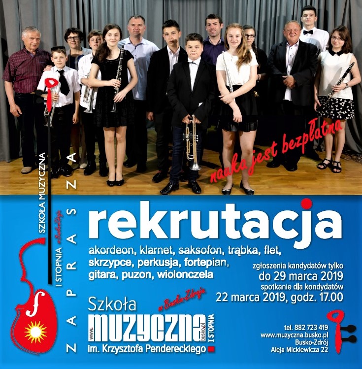 Rekrutacja do Szkoły Muzycznej