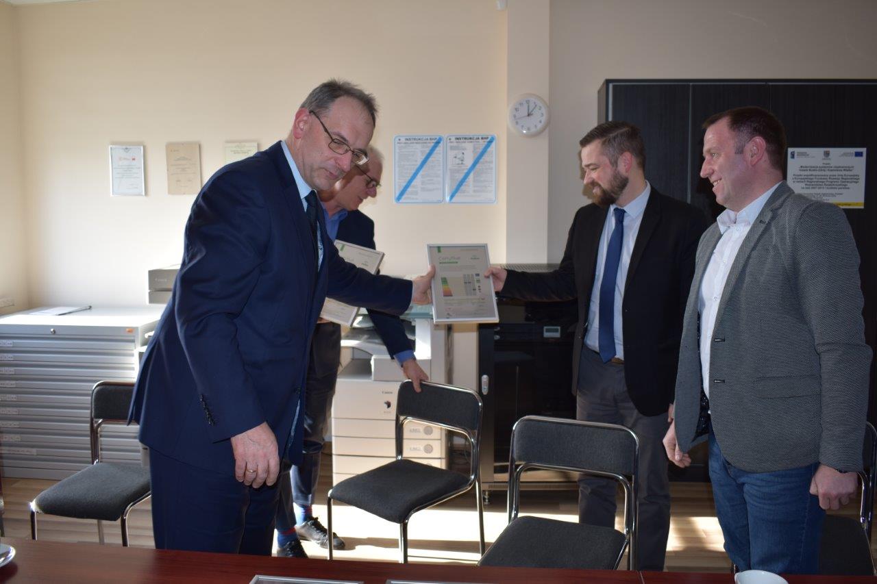 Certyfikat jakości ciepła dla KZC „Ponidzie” w Busku-Zdroju 