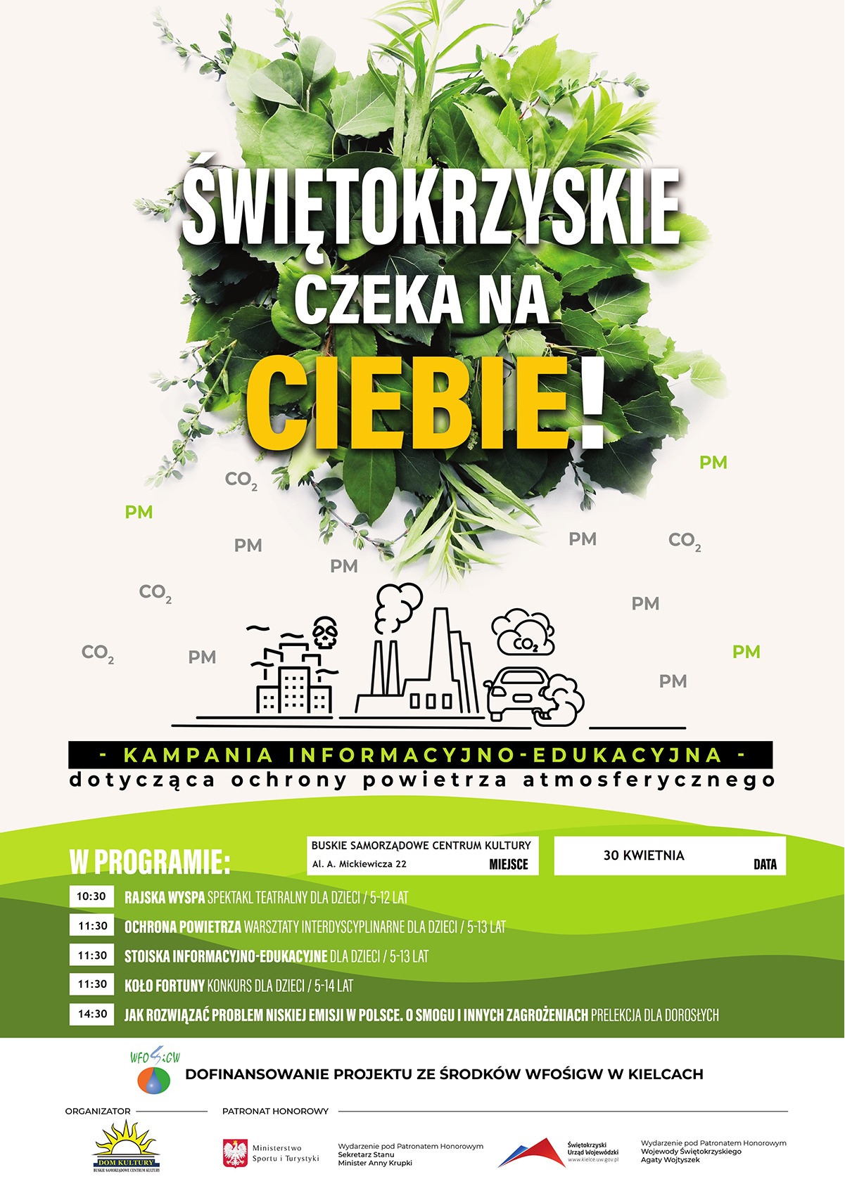 Kampania informacyjno-edukacyjna-ochrona powietrza atmosferycznego