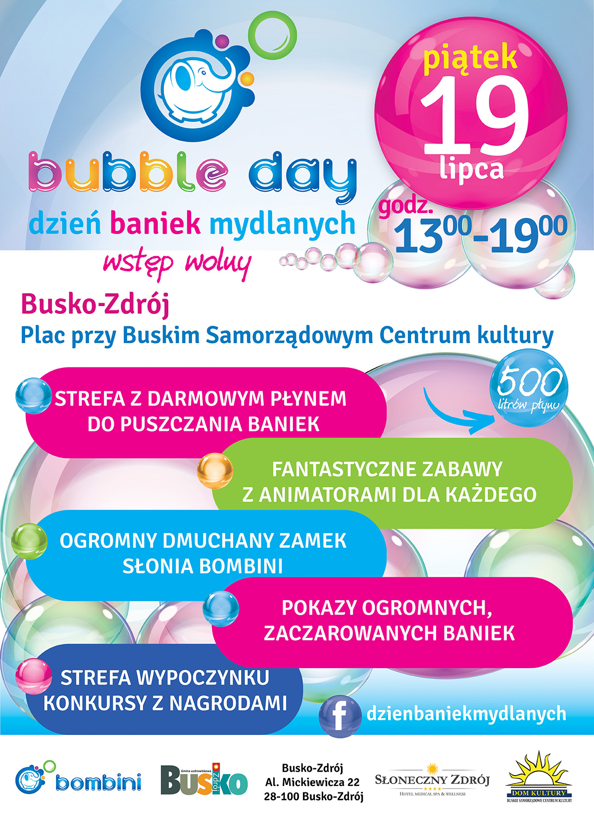 Zapraszamy na Dzień Baniek Mydlanych