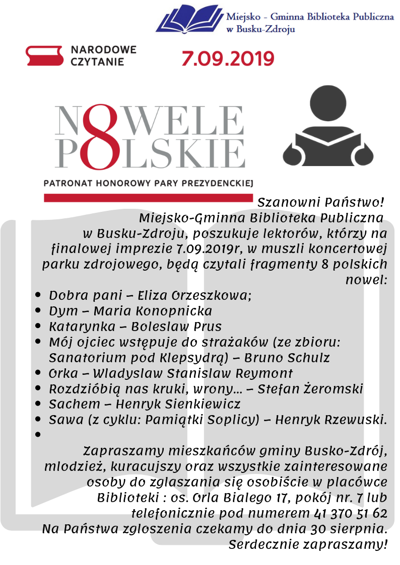 Narodowe Czytanie 2019