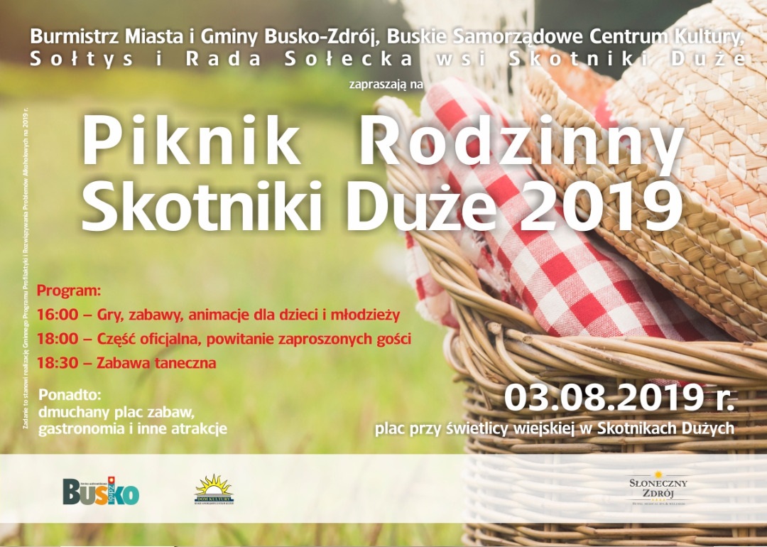 Piknik rodzinny w Skotnikach Dużych