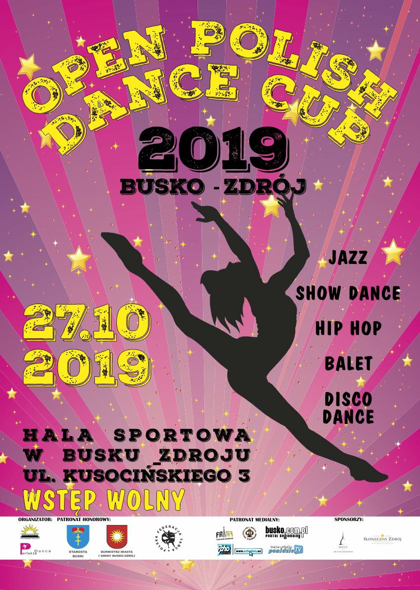 BSCK zaprasza na Open Polish Dance Cup 2019 oraz International Cheer Cup 2019
