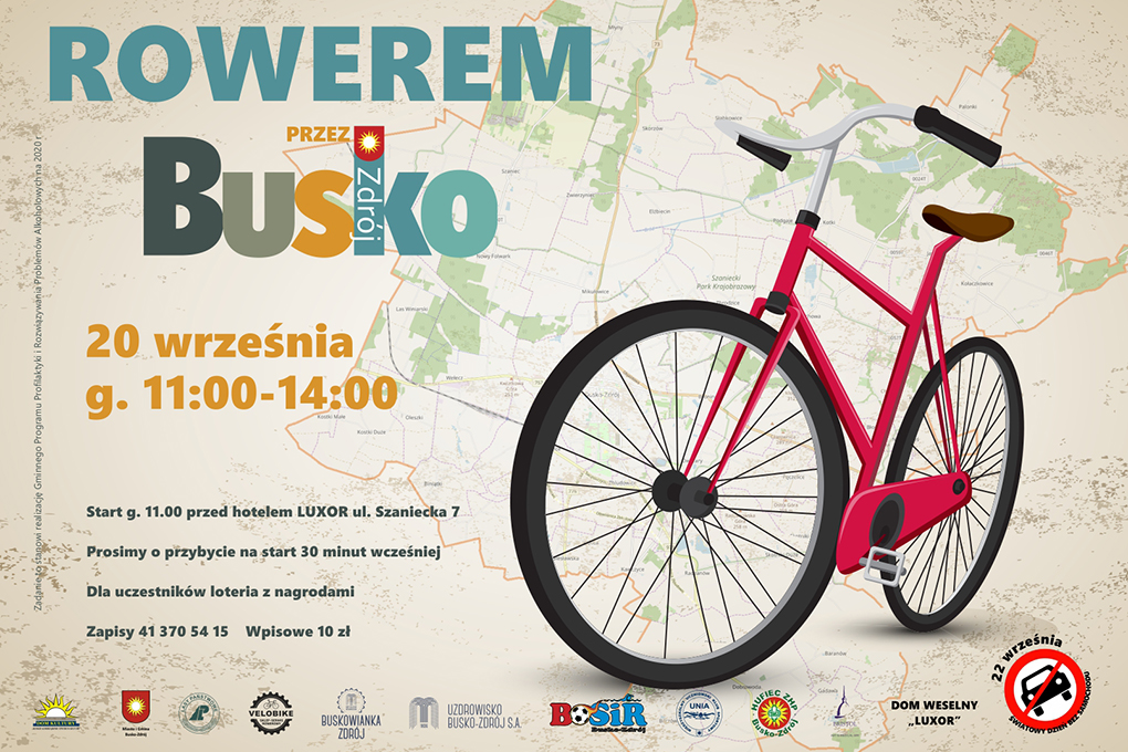 Rowerem przez Busko-Zdrój