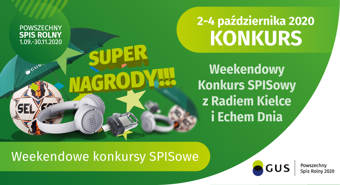 Weekendowy Konkurs SPISowy z Radiem Kielce i Echem Dnia